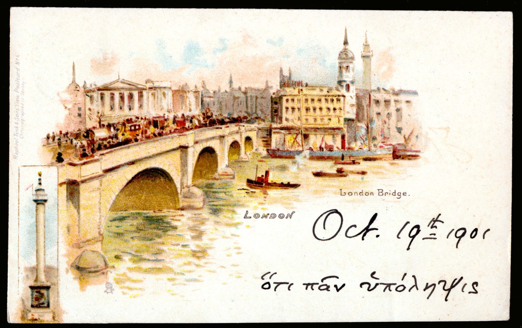 London London Bridge,river view